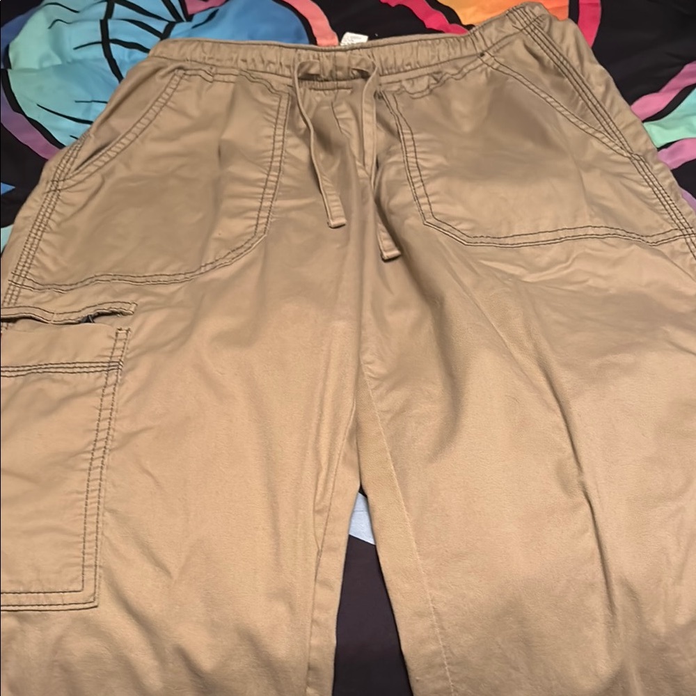 Men's Tan Cargo Pants